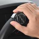 muekzru Steering Wheel Knob Spinner Compatible with Any Steering Wheels,Carbon Fiber and Metal Ball Bearing knob for Car, Trucks,ractor, Mower, Boat - Maneuver with Ease On Any Vehicle