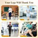 Compression Pantyhose for Women, Medical Graduated Compression Tights Men, 15-20 mmHg High Waist Compression Leggings, Closed Toe Compression Stockings, Support Hoses for Edema, Varicose Veins, Small