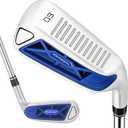XINGGM Golf Chipper,Wedge/Chipper Golf Club for Men Right Handed,60 Degree Pitching Wedges 35inch (Blue, 60 Degrees, Right)