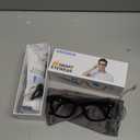 AI Smart Glasses with 8MP Camera, 4K Video & HD Photo, Bluetooth Audio, AI Voice Assistant, Real-Time Translation, Object Recognition, Noise-Cancel Calls, Photochromic +2 Sunglasses Lenses (Black)