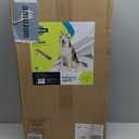 PetSafe CozyUp Bed Ramp - Supports Pets Back & Joints - High Traction Carpet Surface - Furniture-Grade Wood - Cherry or White Finish - Heavy Duty Bed Access Ramp - White