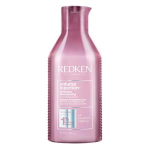 Redken Volume Injection Shampoo For Fine Hair - Adds Lift & Body, Volumizing & Detangling Without Weighing Down, Paraben Free, 10.1 Fl Oz (Pack of 1)
