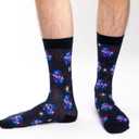 Good Luck Sock Men's Bigfoot, Sasquatch, Abominable Snowman & Yeti Socks, Adult (Large)