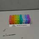 Monthly Pill Organizer 2 Times a Day, one Month Pill Box AM PM, 30 Day Pill Case Small Compartments to Hold Vitamin and Travel Medicine Organizer, 31 Day Pill Organizer, 4 Week Pill Cases