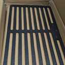 Sungmor Compact Cast Iron Charcoal Grill - Tabletop BBQ Grill with Adjustable Grate & Wooden Handles, 12 x 7 Ideal for 1-3 People - Portable Heavy-Duty Grill for Camping, Balcony & Small Spaces