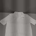 Imily Bela Women's Cable Short Sleeve Sweaters Tops Solid Lapel V Neck Knit Casual Soft Pullover Shirt (X-Large, White)