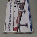 Bachmann Trains 18 PC. E-Z TRACK GRADUATED PIER SET - For Use with HO or On30 Scale E-Z Track , White