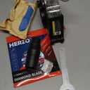 HERZO Dust Shroud Dust Extraction Cutting Guard for 5 inch and 4-1/2 inch Angle Grinder