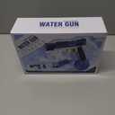 Electric Water Gun for Adults  Automatic, Battery-Operated Water Pistol with 32 Ft Range, 550ML Large Capacity Squirt Gun for Kids Summer Outdoor Fun High-Powered (Blue)