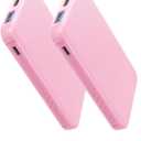 VANYUST S22 Portable Charger, Power Bank, 10000mAh External Battery Pack Compatible with iPhone 15/14/13/12/11/X All Series and Android Phone, Pink&Pink (2-Pack*5000mAh)