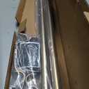 Ivilon Drapery Window Curtain Rod - End Cap Style Design 1 Inch Pole. 72 to 144 Inch Color Warm Gold