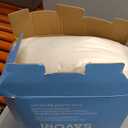 SAVORI Set of 2 Down and Feather Throw Pillow Inserts 28x28 Soft Fluffy Pillow Inserts with 100% Down-Proof Cotton Cover, Decorative Square Cushion Inner for Sofa Couch Bed-White