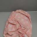 Bassinet Sheets for Baby Boys Girls 4 Pack(33" x 20"), Compatible with AirClub, Mika Micky, Baby Delight, Dream On Me, Koola, AMKE and Other Rectangle Bassinet Mattress, Pink