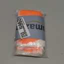 Consummate 100 Feet Orange Pennant Banners Flags String Hanging Triangle Bunting Flags for Grand Opening,Kids Birthday,Party Decorations,60 PCS