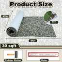 Tinideya Boat Flooring EVA Foam Boat Decking Non Slip Marine Camo Self Adhesive Carpet with Roller Ruler for Kayak Yacht Motorboat(Camo Jungle, 94'' X 47")