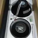 addlon Ceiling Fans with Lights, 42 Inch Low Profile Ceiling Fan with Light and Remote Control, Flush Mount, Reversible, 3CCT, Dimmable, Quiet, Black Small Ceiling Fan for Bedroom Indoor/Outdoor Use