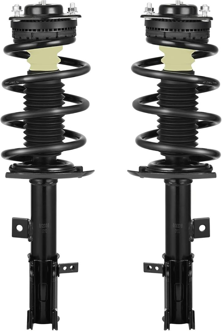 AUTOSAVER88 Front Pair Complete Struts Shocks Assembly Compatible with 2009-2019 Journey V6