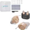 Audien Hearing ATOM Rechargeable Hearing Amplifier + Accessory Kit