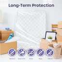 Mattress Storage Bag Full Size for Moving and Storage - Heavy Duty, Reusable and Waterproof Mattress Cover for Moving - Protect Beds from Stains, Dust, and Pest Damage