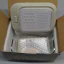 Cheese Grater with Container and Lid,Glass Food Storage Box with Silicone Sleeves,Hand Chopper Graters,for Ginger, Vegetables, Butter, Chocolate & Nutmeg,for Microwave, Dishwasher, Oven