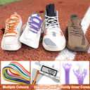 DELELE Round Shoelaces for Athletic Boot: Hiking Shoe Laces for Men&Women 2 Pair (31 inch (80CM), 07 Beige)