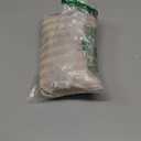 jinchan Tab Top Linen Kitchen Curtains 36 Inches Striped Tier Curtains Farmhouse Modern Cafe Style Small Window Treatments Airy Light Filtering Rod Pocket for Living Room Bathroom 2 Panels Beige