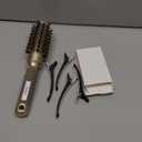 Sndyi Large Round Brush for Blow Out, 2.1 Inch Nano Thermal Ceramic Ionic Round Hair Brush with Boar Bristles, Boost Shine and Volume, Quick Blow Drying and Styling, Best for Long Thick Hair