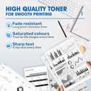 TN-433 TN433BK Toner Cartridge 1 Pack Replacement for Brother TN433 TN433BK Toner Cartridge HL-L8360CDW MFC-L8900CDW Printer Ink