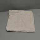 Simmore Decorative Spring Euro Sham Throw Pillow Covers 24x24 Set of 2, Soft Natural Plush Flannel Double-Sided Fluffy Couch Pillow Covers for Sofa Living Room, Beige