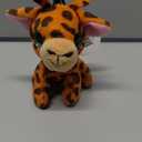 Giraffe Keychain - Big Eye Stuffed Giraffe Plush, Fluffy Plush Keychains for Backpack, Purse, Wallet, or Bag, Cute Zoo Party Favors Keychain Charm for Kids and Adults - 6 Inch