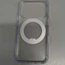 TORRAS 360 Magnetic Stand for iPhone 17 Pro Case, [Fit for MagSafe] [Rotatable Ring Kickstand] [4X Mil-Grade Shockproof] Slim Phone Cover, Camera Button, Crystal Clear, Transparent, Ostand O3 Fitness