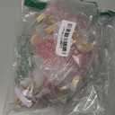 Leyndo 24 Pcs Pink White Artificial Mini Christmas Tree Xmas Sisal Bottle Brush Trees with Wood Base Christmas Decor for Xmas Party Table Top Winter Ornaments Home Kitchen Crafts