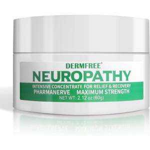 Neuropathy Nerve Pain Relief Cream with Cooling Effect, Maximum Strength for Feet, Hands, Legs, Muscles, Joints, Waist Includes Arnica, Vitamin B6, Aloe Vera, Fast Absorption, Mild & All Natural