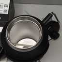 1 Gallon Insulated Water Bottle for Travel: 2in1 Straw Spout Lid, Dual Handle, Leakproof, Keep Cold 48H, 128oz Stainless Steel Water Jug for Gym, Biking, Road Trip, Work, Home, Picnic (Midnight)