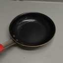 Tramontina Professional 8-Inch Non Stick Small Frying Pan, Heavy-Gauge Aluminum Skillet with Reinforced Nonstick Coating, Red Handle, Dishwasher and Oven Safe