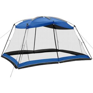 Screen House 13x9 Ft Canopy Tent Sun Shade Shelter Perfect for Outdoor Activities, Blue