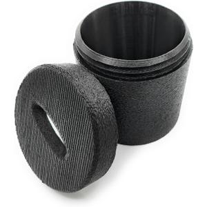 Coin Caddy Coin Holder for Cars Low Profile Change Coin Holder for Car Cup Console Coin Storage Container Change Organizer with Lid