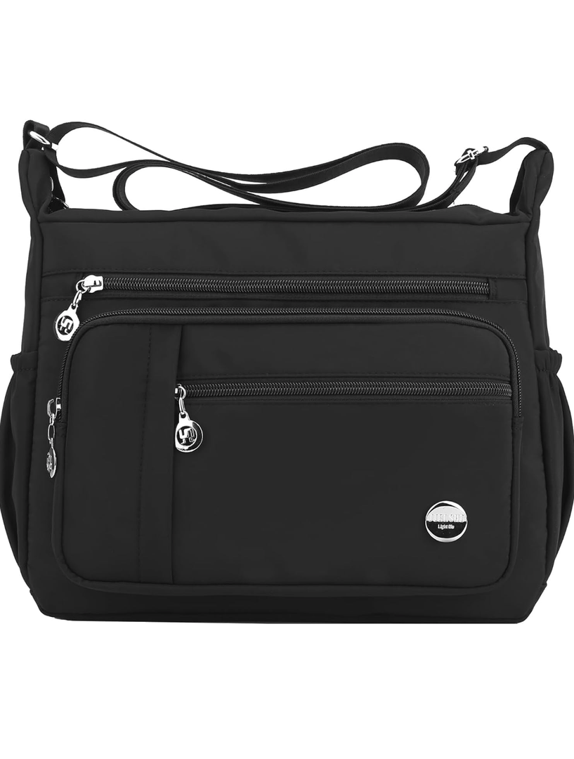 MINTEGRA Women Shoulder Handbag Roomy Multiple Pockets Bag Ladies Crossbody Purse Fashion Tote Top Handle Satchel 11x8 inch
