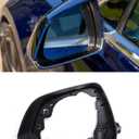 KKTR-CAR Mirror Frame, Driver Side/Left Side Mirror Cover Housing compatible with Tesla model 3 2017-2023,OEM 8202101 8202201 22873025 22873026 (model 3 driver side)