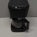 Amazon Basics 5 Cup Drip Coffee Maker, Coffee Machine with Glass Coffee Pot (0.8 Qt), Auto Shut-off, Auto Pause, Removable Filter Basket, Matte Black