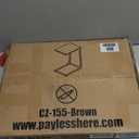 PayLessHere C-Shaped End Table Couch Table That Slide Under Small Side Tables for Sofa and Bed Large Desktop TV Tray for Living Room,Bedroom, Bedside,Small Space,Home Office,Brown