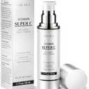 CIELARA Vitamin C Serum for Face, Anti Aging 20% Super C Serum With Vit C Hyaluronic Acid, Vitamin E, Peptides, Collagen Wrinkle Serume for Dark Spot, tighten, firming, lift, Brightening-1.7 Fl Oz