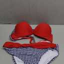 Astylish Women Push Up Two Piece Bikini Swimsuits Padded Swimwear Bathing Suit, L