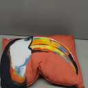 Creative Products Bright Jungle Toucan on Teal 14x20 Indoor / Outdoor Pillow