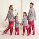 Family Matching Christmas Pajamas Set, Cute Elk Sleepwear for Boys Girls Dad Mum (M)