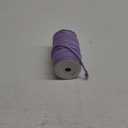 JeogYong Braided Macrame Cord 5mm x 295ft, Natural 8-Strand Braided Cotton Rope, Colored Drawstring Cord Craft Rope for Plant Hangers, Wall Hanging, Dream Catcher, Garden, DIY Projects (Light Purple)