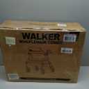 R4 Walkers for Seniors with Seat,Foldable Rollator Walker with Brakes,4 Wheeler for Adults,Support 330lbs,Walker Wheelchair Combo with 8" Anti-Slip Wheels,Upright Walker with Storage Bag