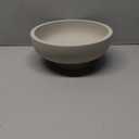 OAKOA Concrete Fruit Bowl for Kitchen Counter - Large Decorative Bowls for Home Decor - Modern Key Bowl for Entryway Table - Pedestal Bowl for Keys (Gray)