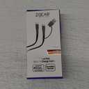 ZGear 6 Foot Flat Sync & Charge Cable For USB C To USB A