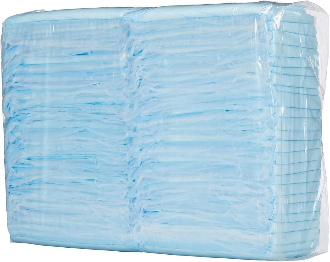 Cardinal Health Simplicity Basic Incontinence Underpads, Disposable - Light Absorbency, Fluff Core, Embossed Poly Backsheet - 23 in x 36 in, 50 Count